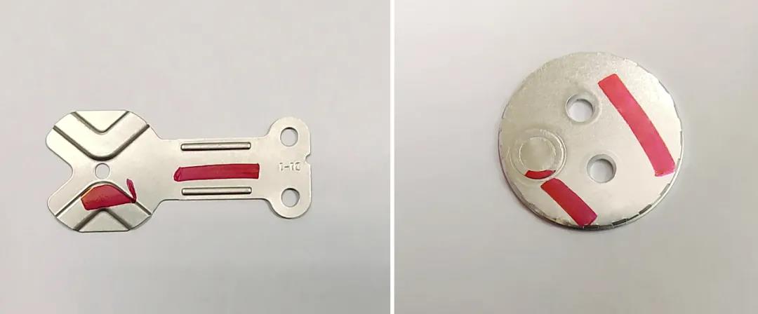 必看！鋰電池沖壓結(jié)構(gòu)件如何輕松易過38#達因筆！(圖2)